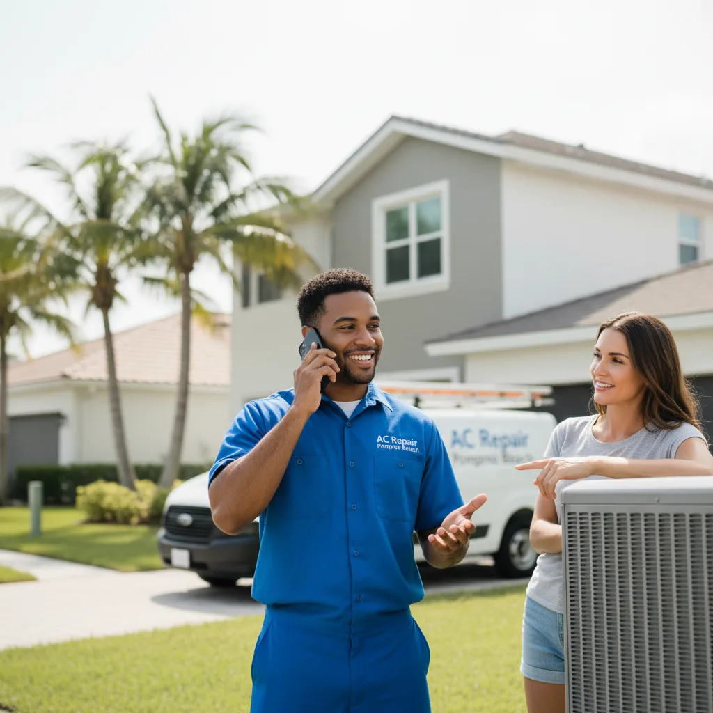 AC Repair Pompano Beach customer support in West Alexandria